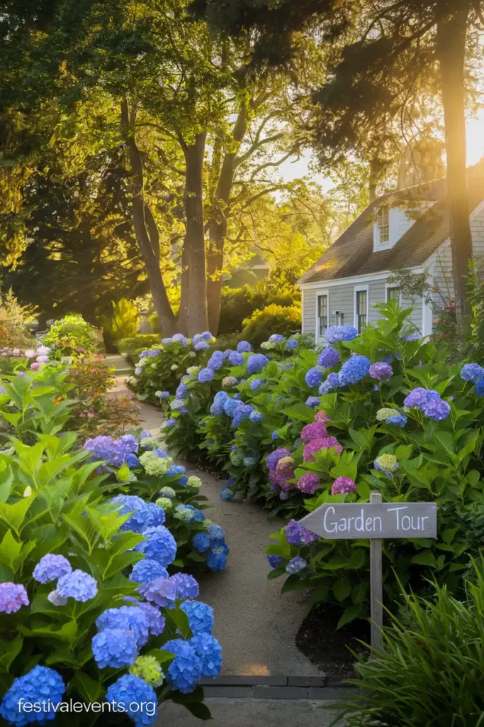 Stunning Garden Escapes at the Cape Cod Hydrangea Festival