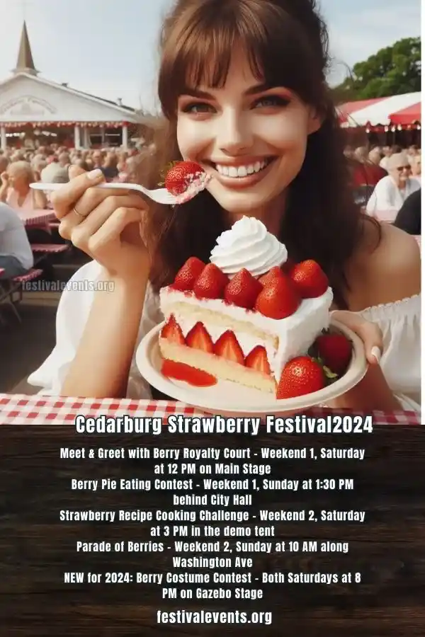 Cedarburg Strawberry Festival 2024 Schedule