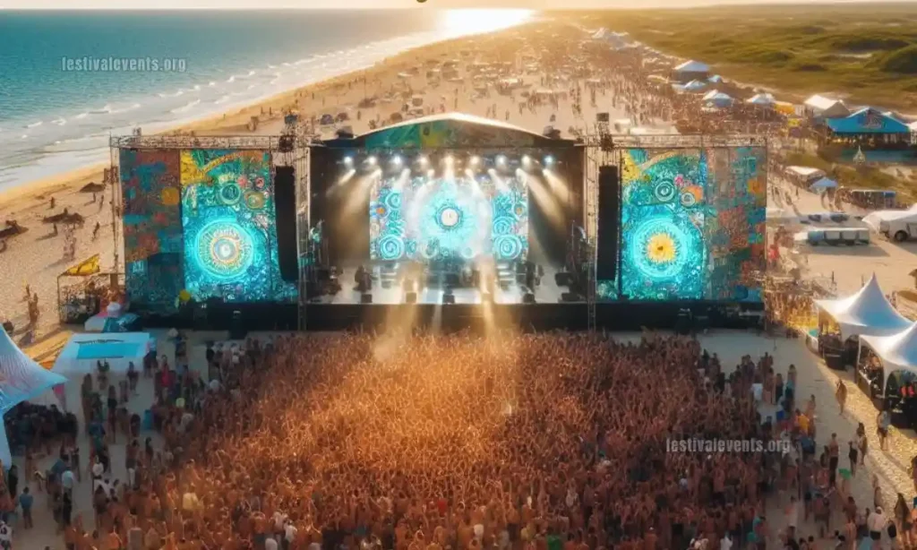 Endless Sunshine Festival Background