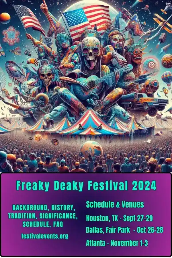 Freaky Deaky Festival 2024 SCHEDULE VENUE