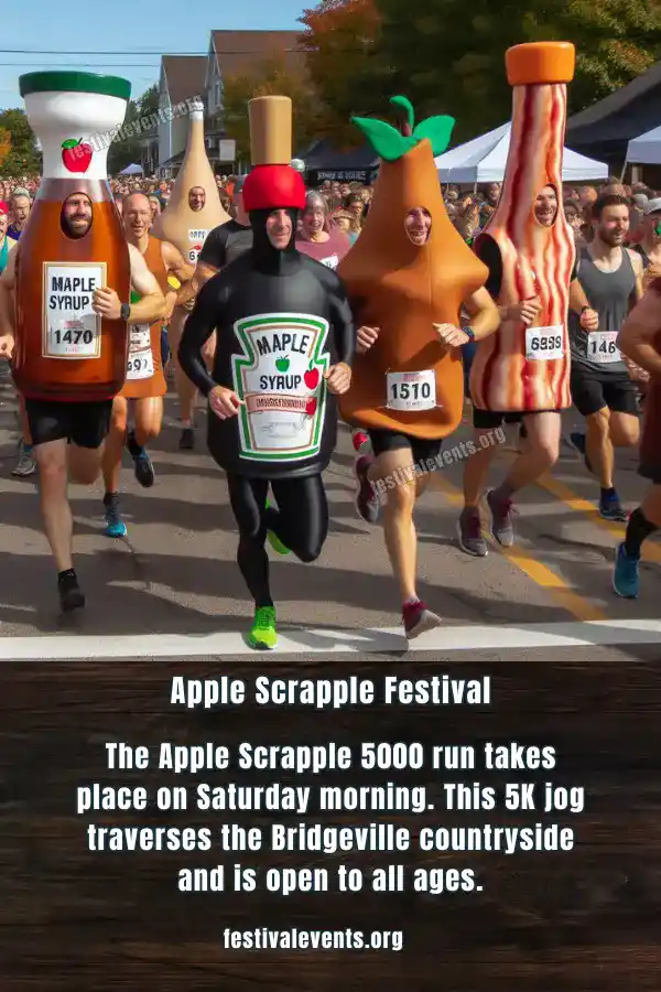 Apple Scrapple Festival 5k Run
