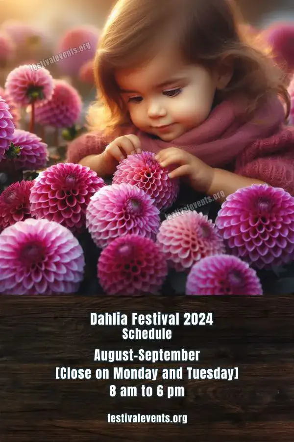 Dahlia Festival Schedule