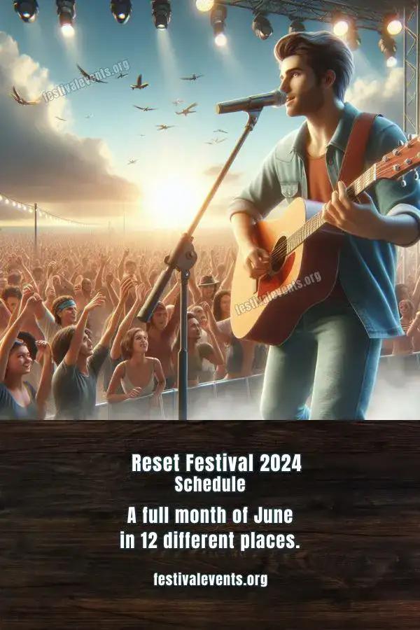 Reset Festival Schedule