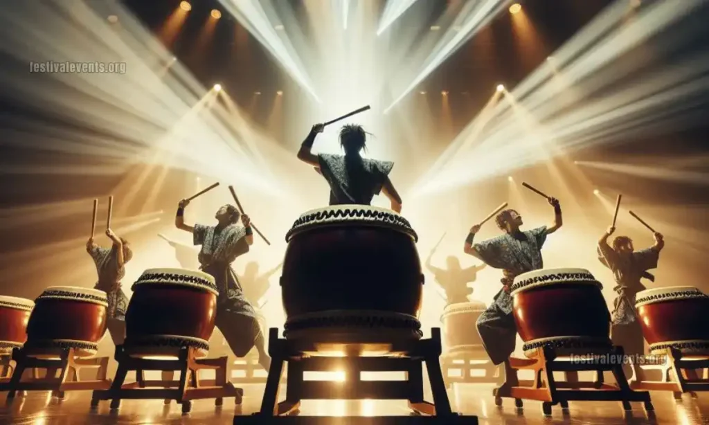 Tokyo Night Festival Taiko Drums