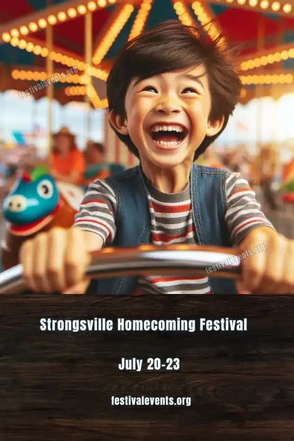 Strongsville Homecoming Festival Schedule