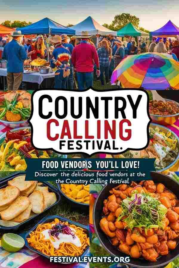 Country Calling Festival Food and Beverages