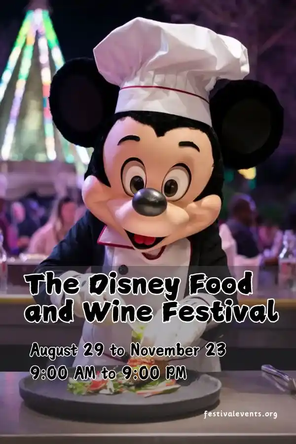 Disney Food and Wine Festival Schedule