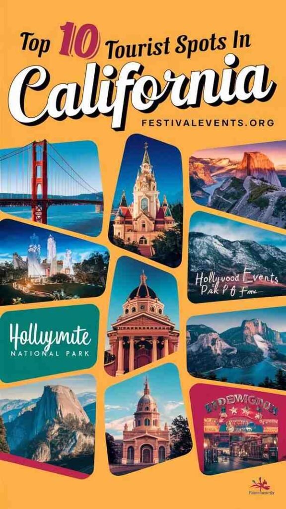 Top 10 Tourist Spot in California