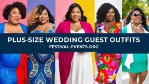 Plus-Size Wedding Guest Outfits