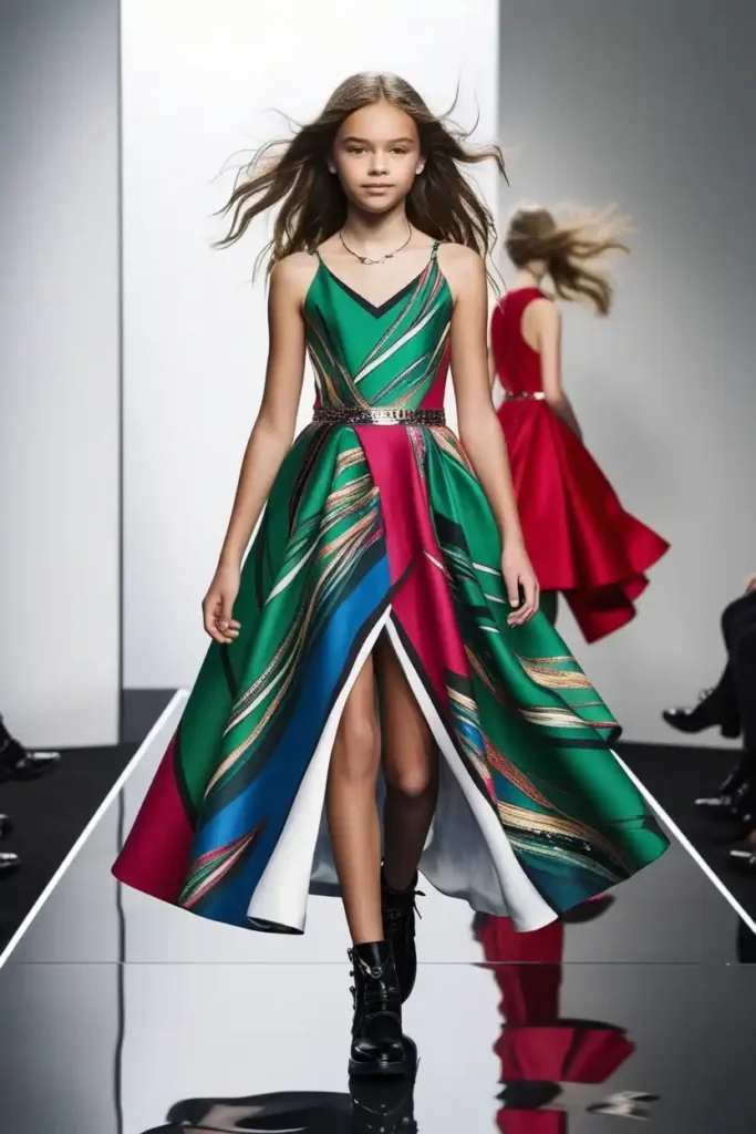 Bold Patterned Dress