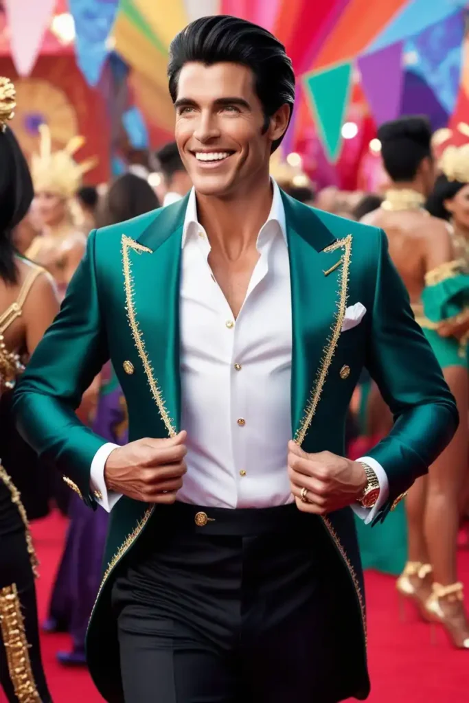 Chino Pants and Blazer