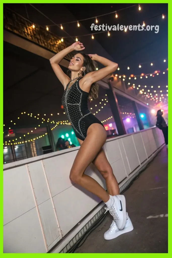 Minimalist Rave Glam Outfit