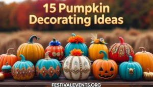 15 Pumpkin Decorating Ideas