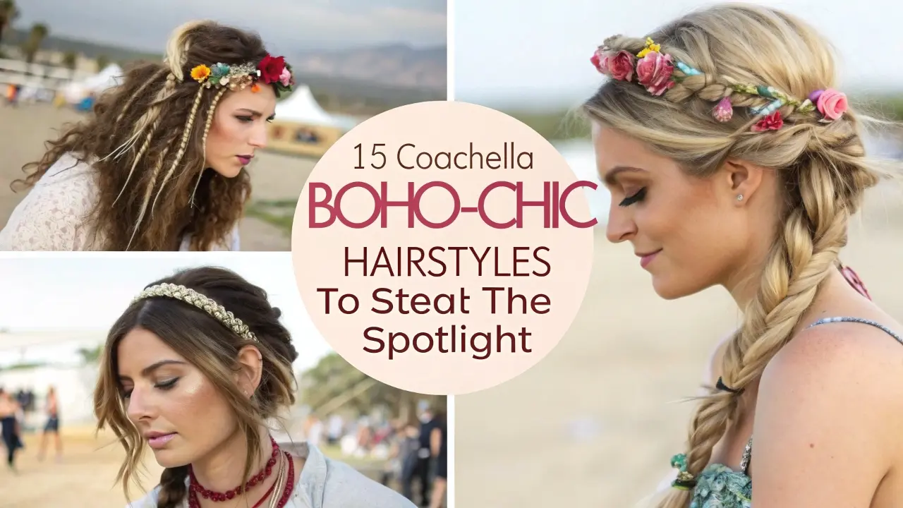 15 Coachella Boho-Chic Hairstyles to Steal the Spotlight