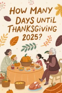 How many days until Thanksgiving 2025