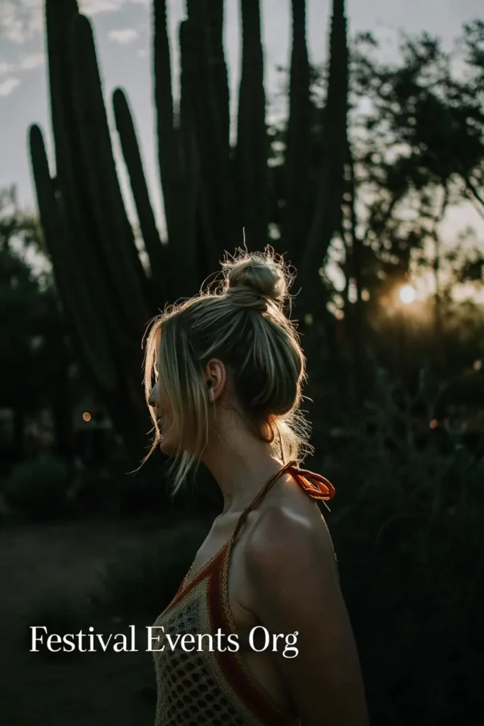 Messy Bun with Braids