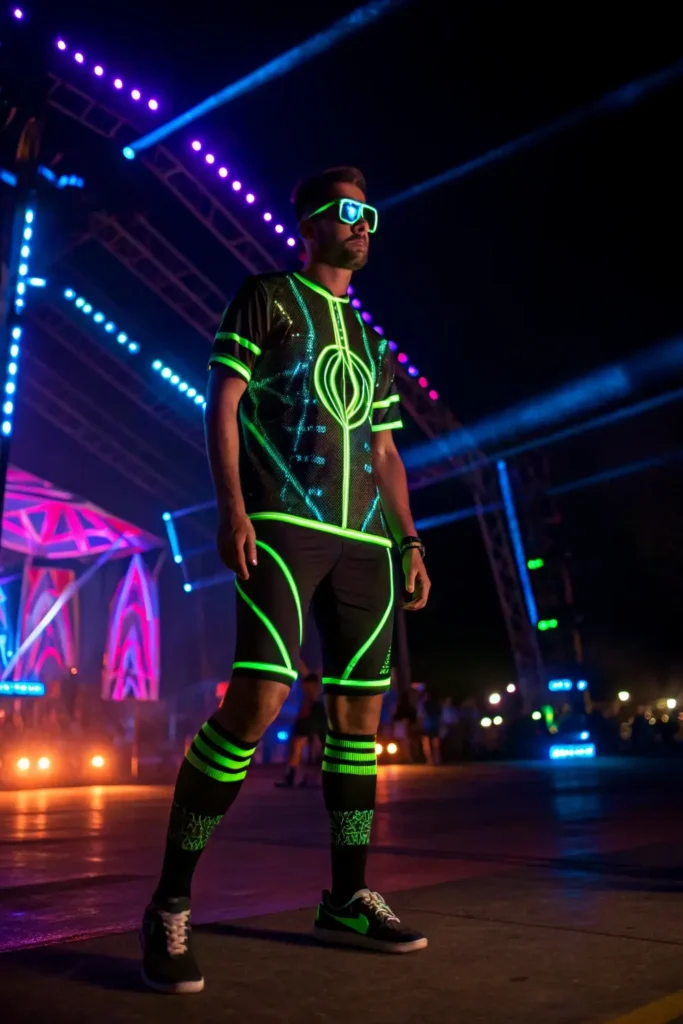 Neon Night Dress - Men