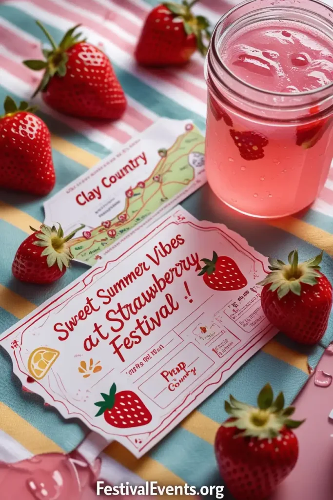 Strawberry Festival Clay Country Event Guide