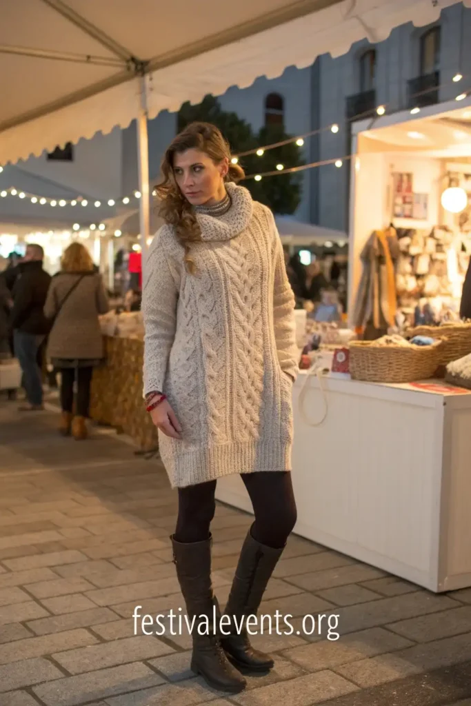 Sweater Dress Fall Outfit