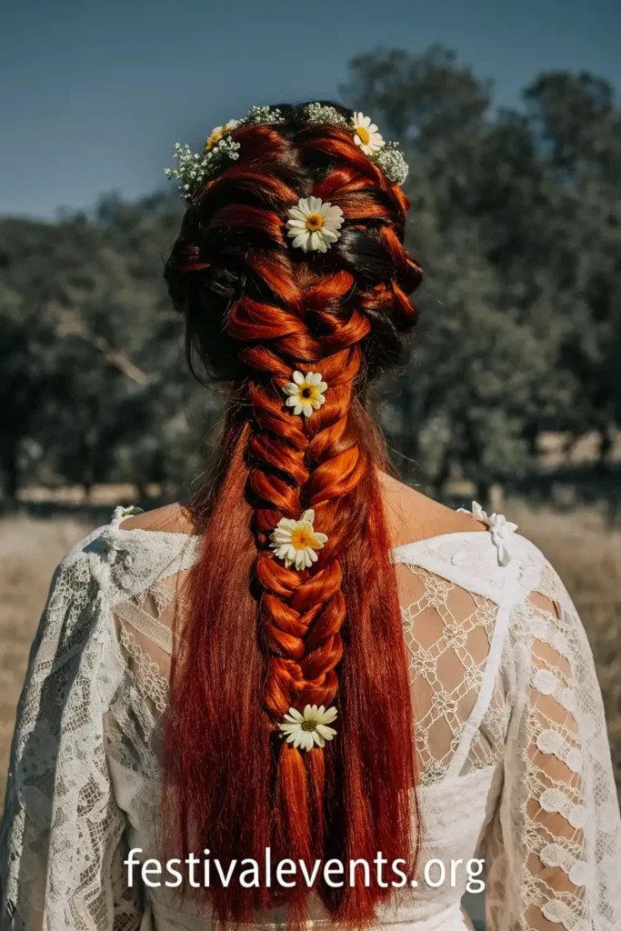 The Classic Flower Crown Braid