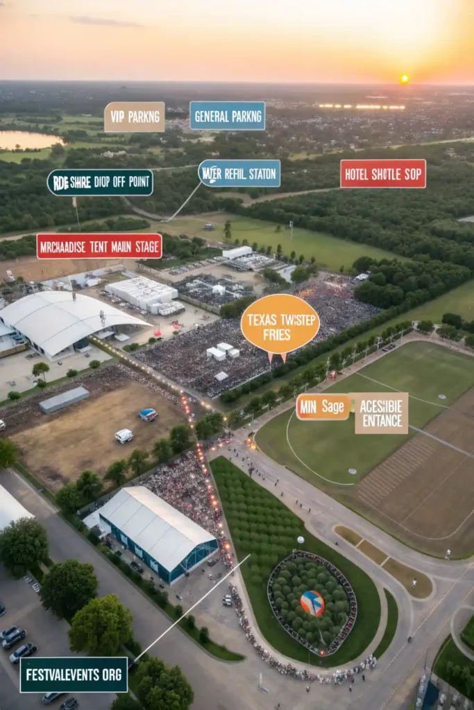 Tips for Navigating Food, Parking & Accommodations at Outlaw Music Festival