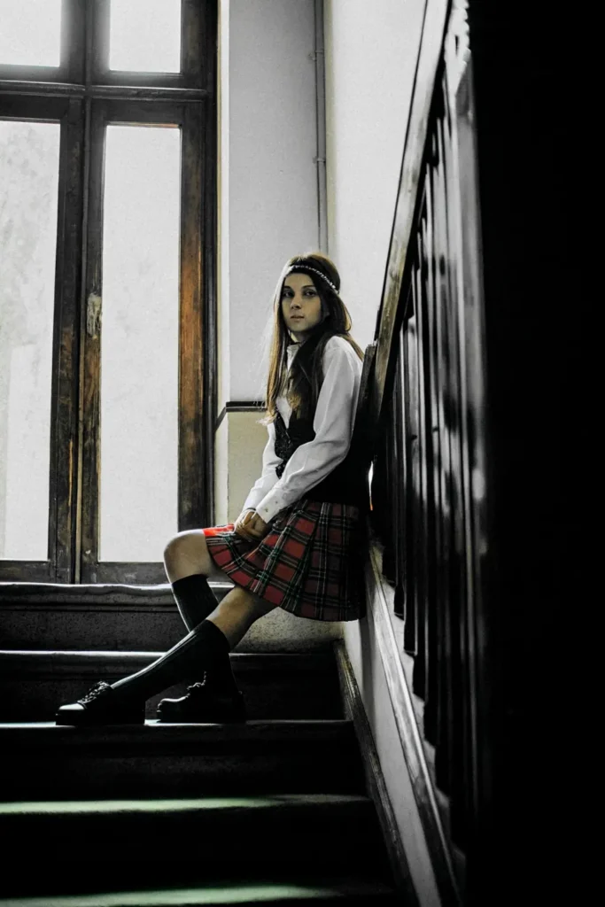 Plaid or Checked Skirts