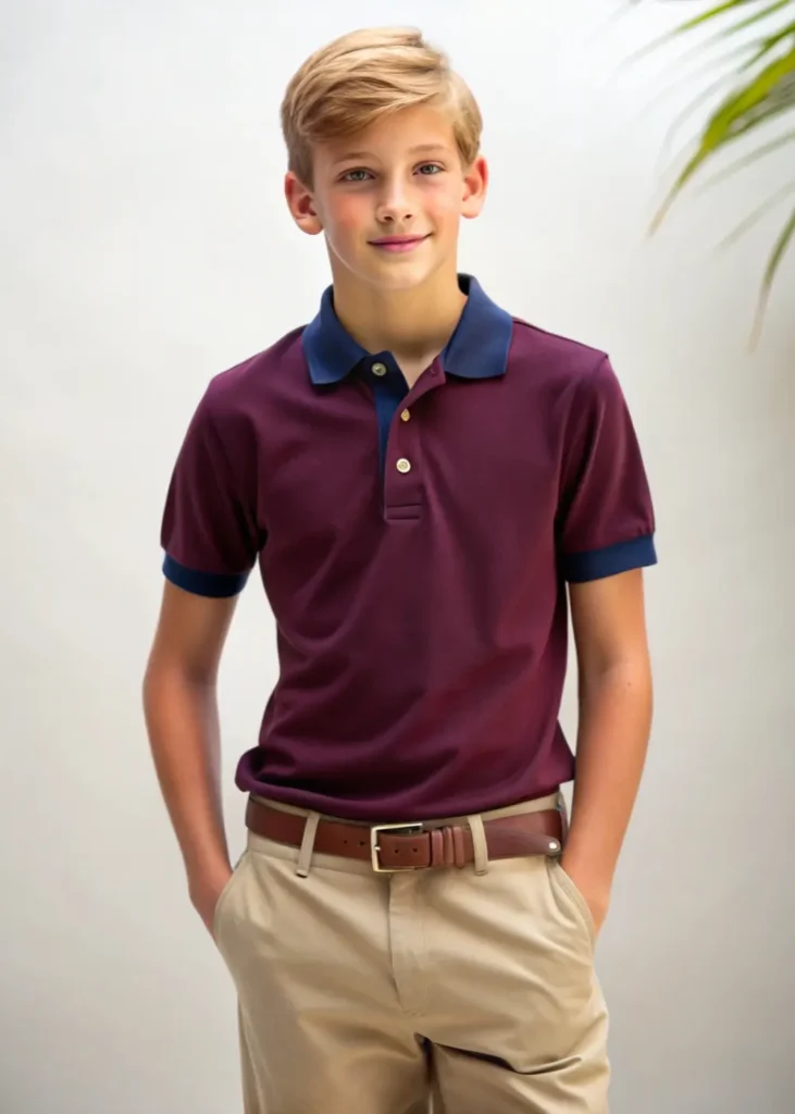 Polo Shirt & Chino Shorts