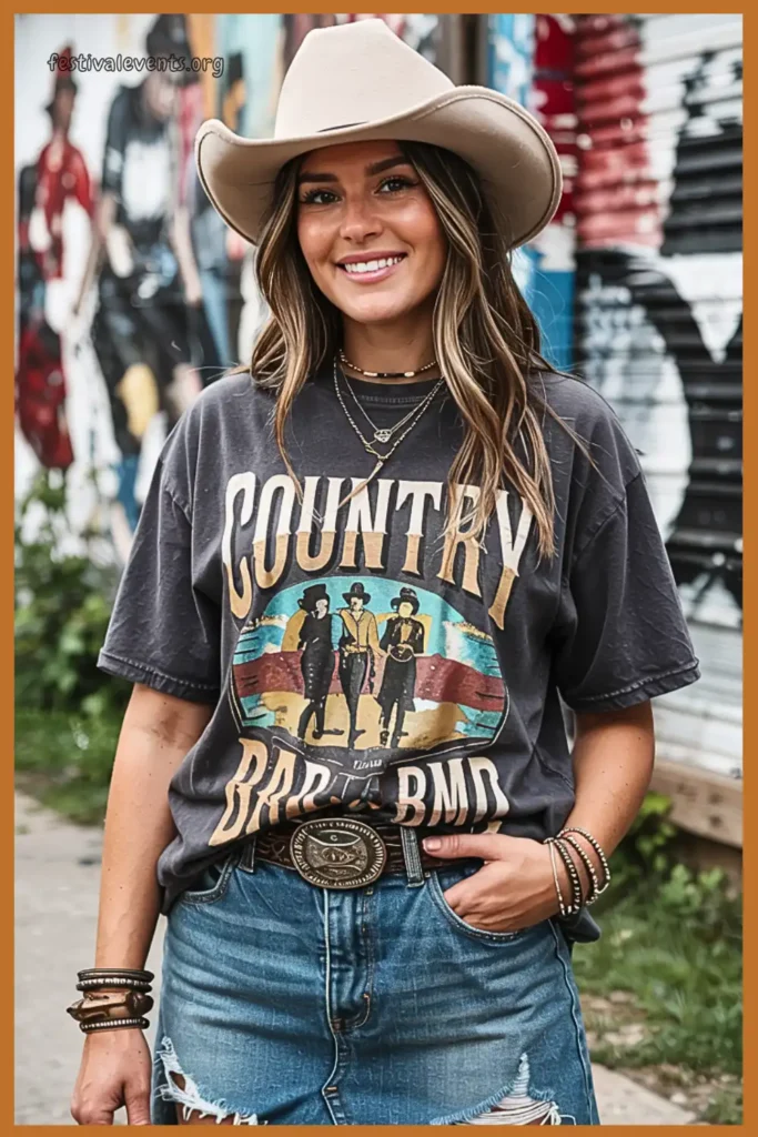 Nashville concert outfit style