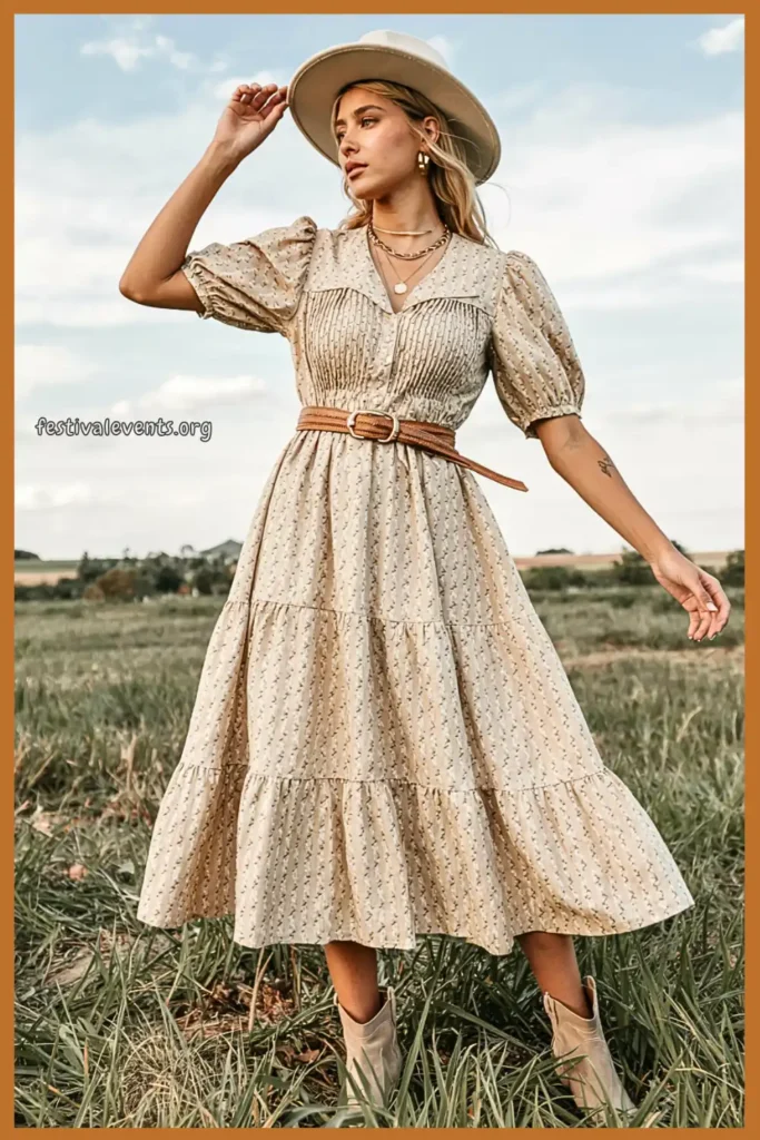 Nashville prairie dress style