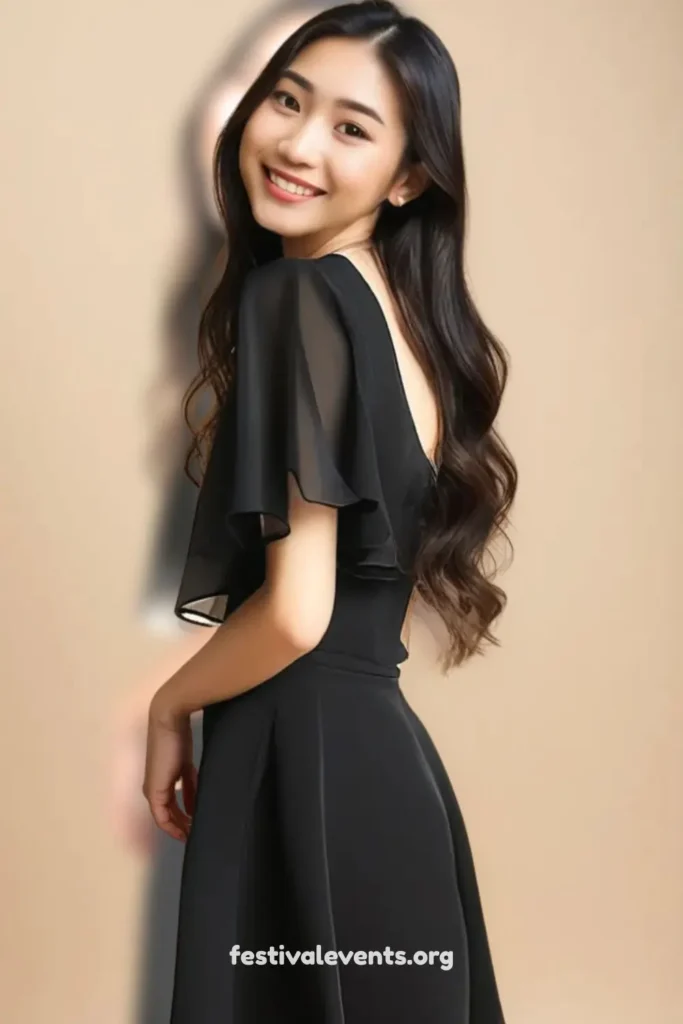 Chiffon festival shawl wrap