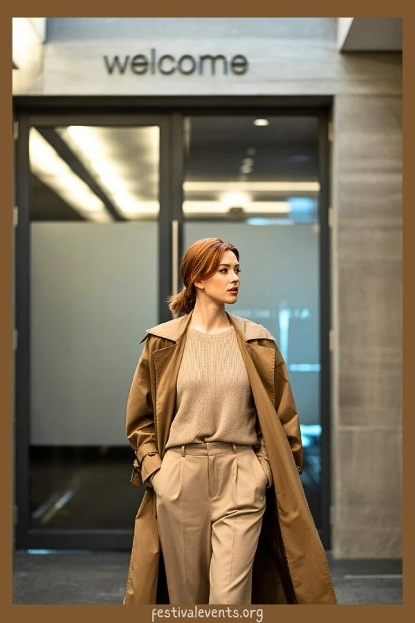 Monochrome Business Outfit