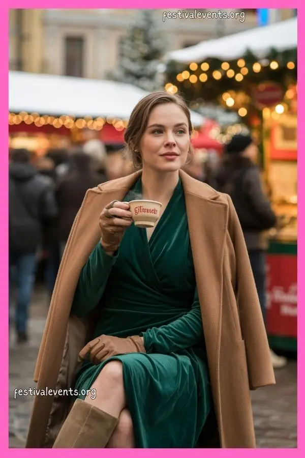 Velvet Dress Winter Style