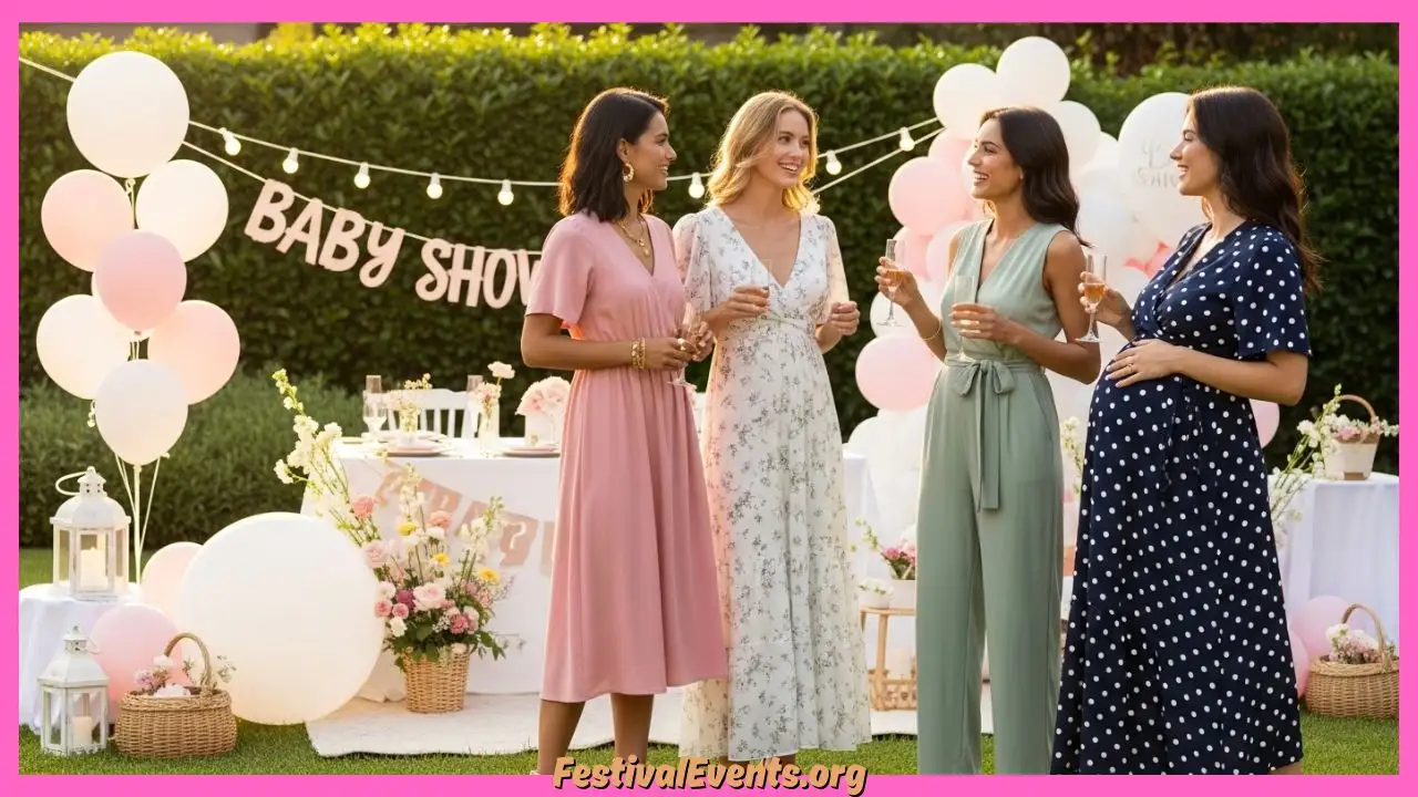 Baby Shower Outfit Ideas: 8 Perfect Looks for Guests & Mom-to-Be