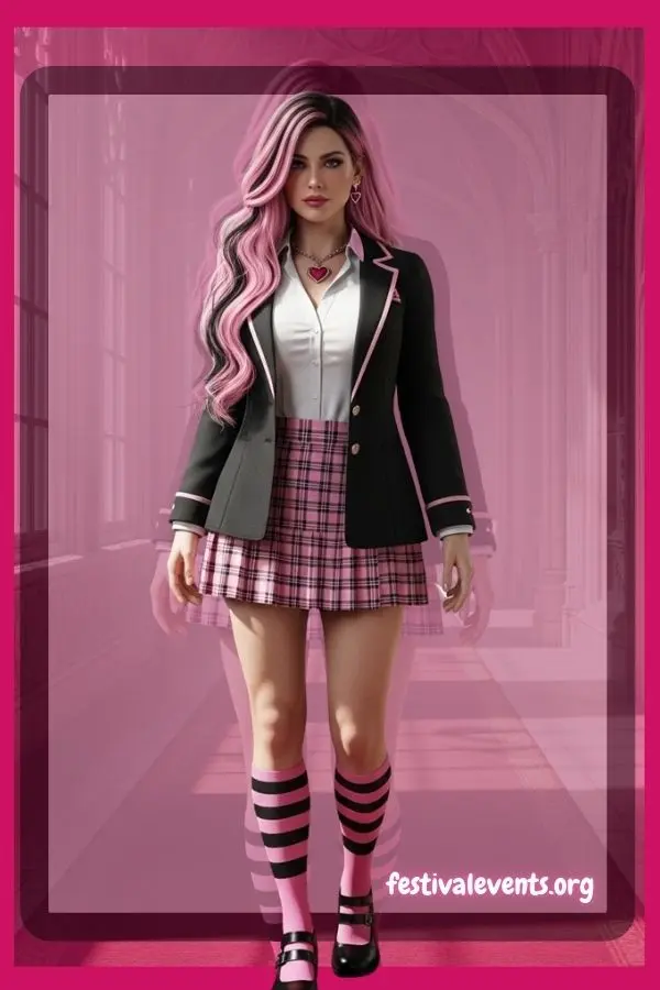 Classic Draculaura cosplay outfit