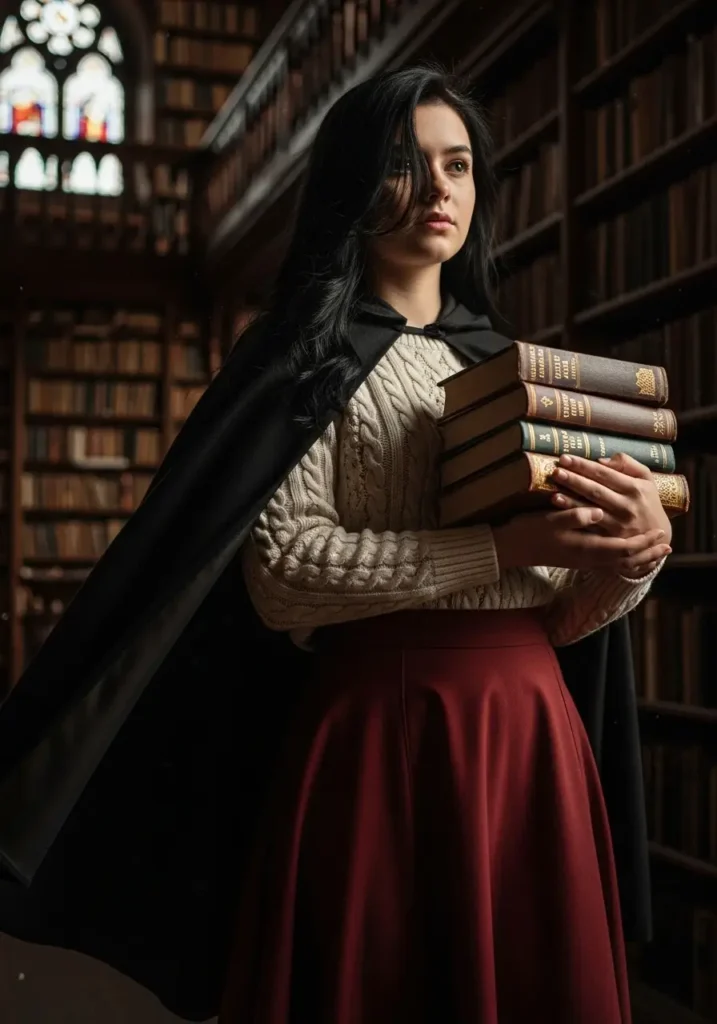 Dark academia witch costume