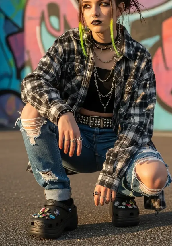 Edgy VSCO girl Halloween costume