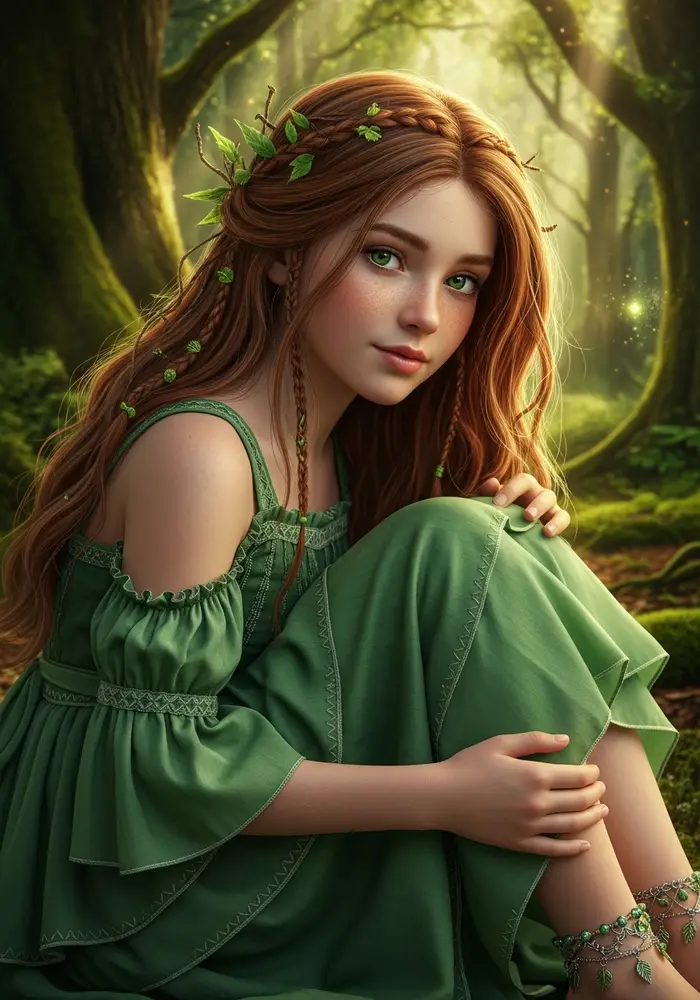 Forest nymph Halloween costume