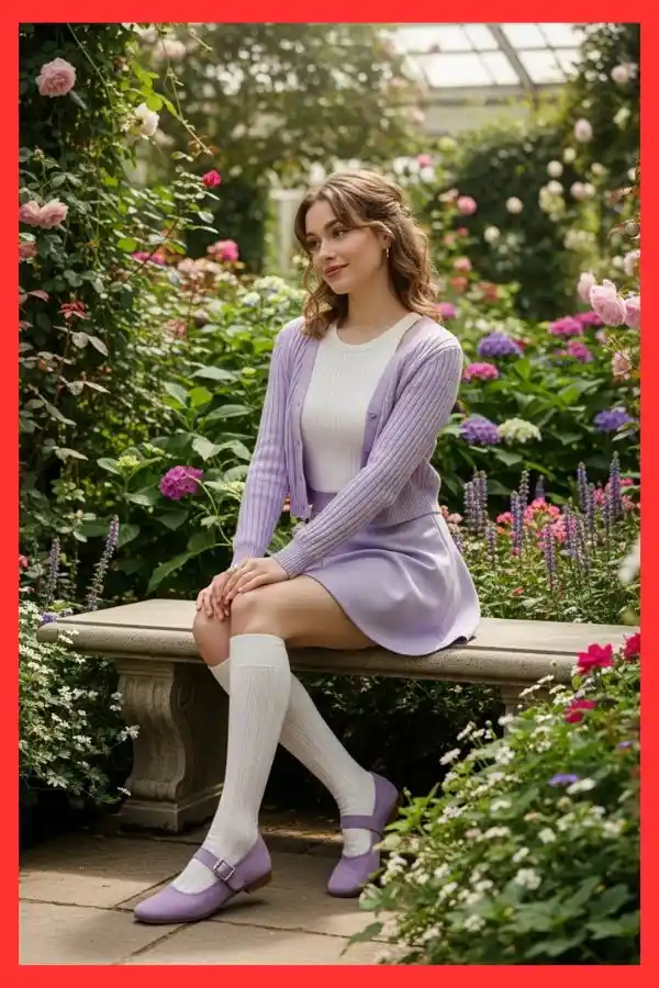 Lavender Clueless romantic outfit