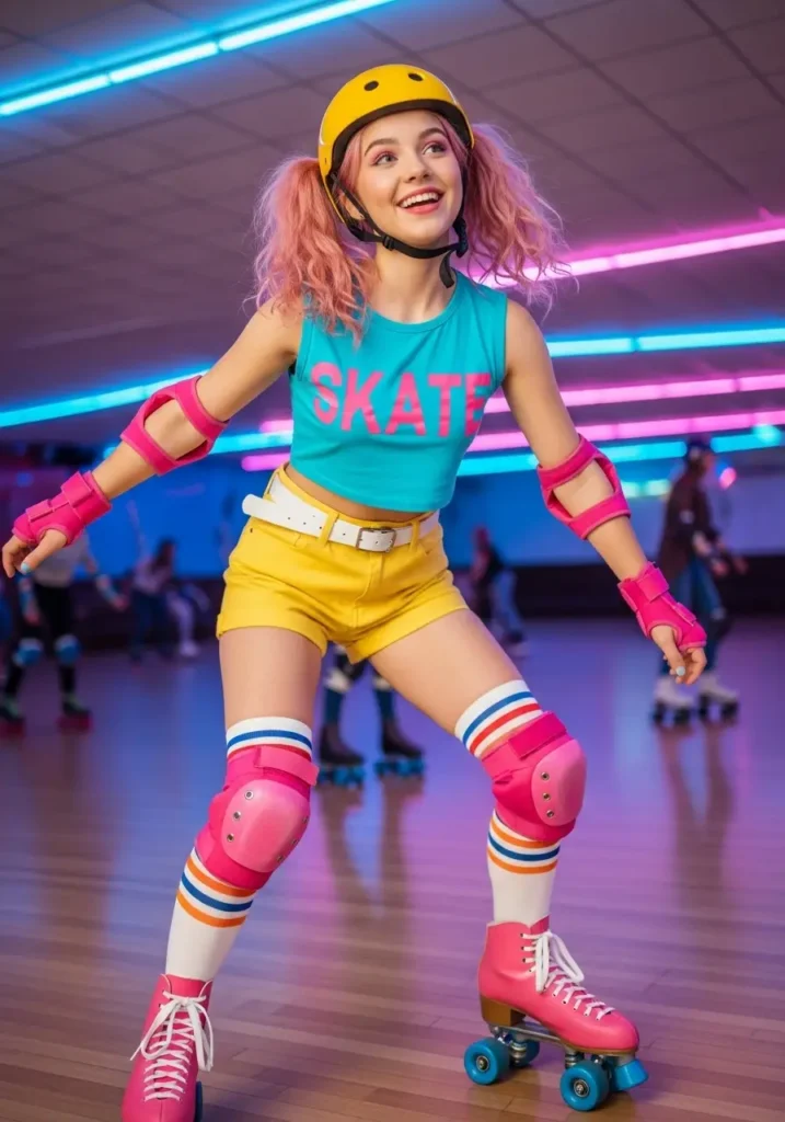 Roller derby Halloween costume