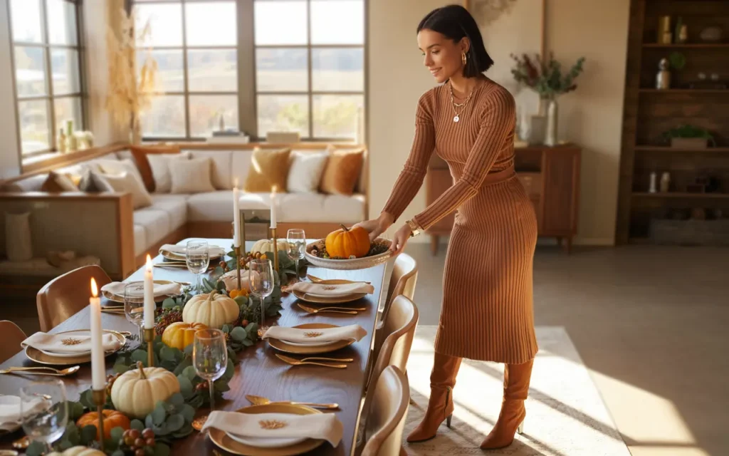 15 Thanksgiving Dinner Outfit Ideas