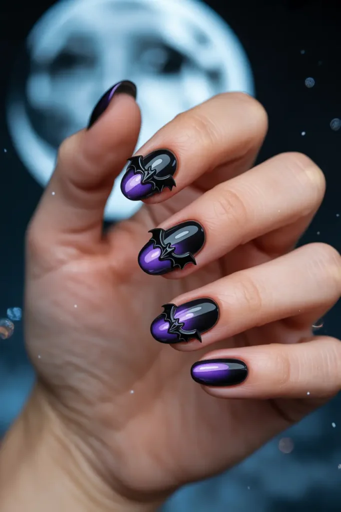 3D Halloween bat stickers