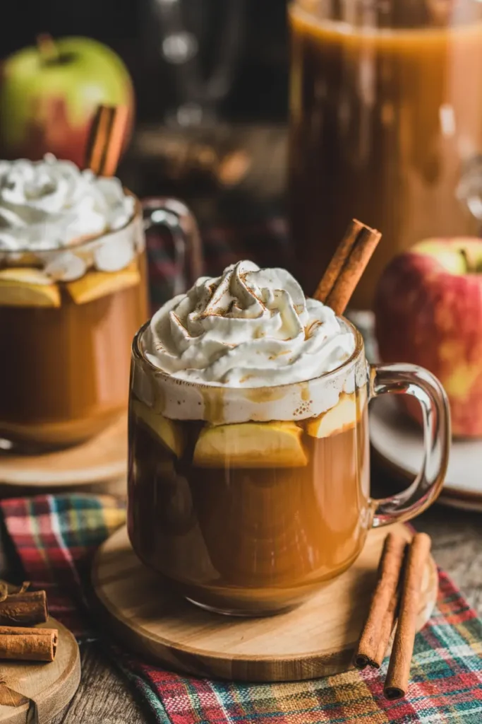 Apple cider mocktail recipe