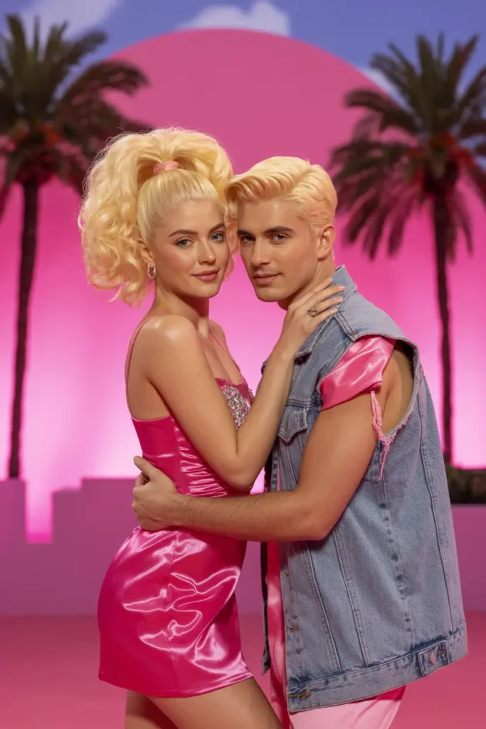 Barbie Ken couple costumes