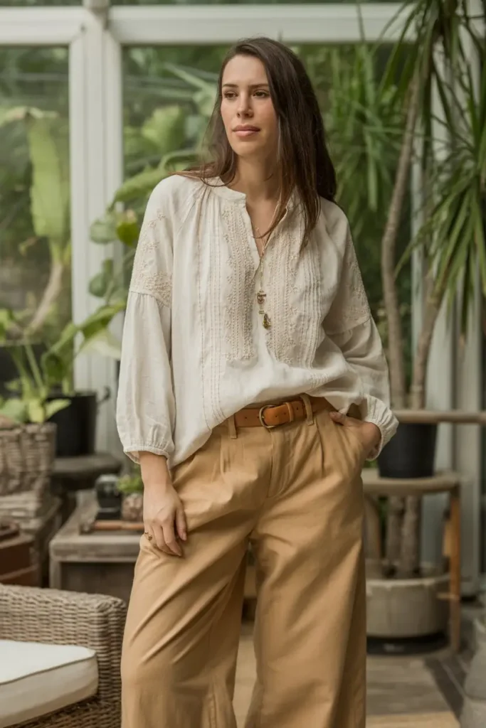 Boho Thanksgiving outfit women 40