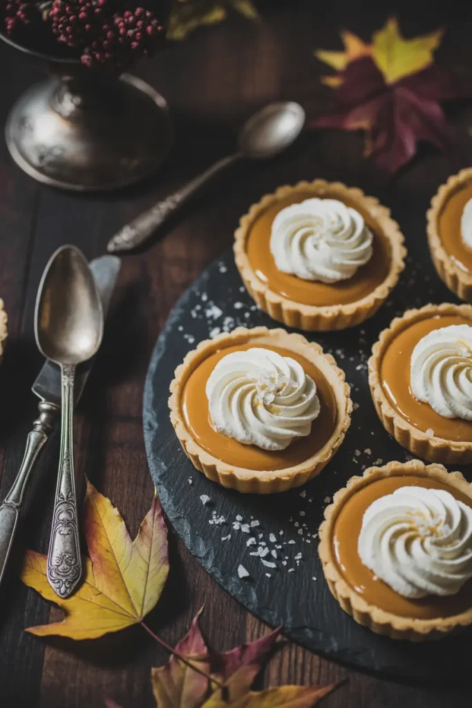 Bourbon dessert tarts