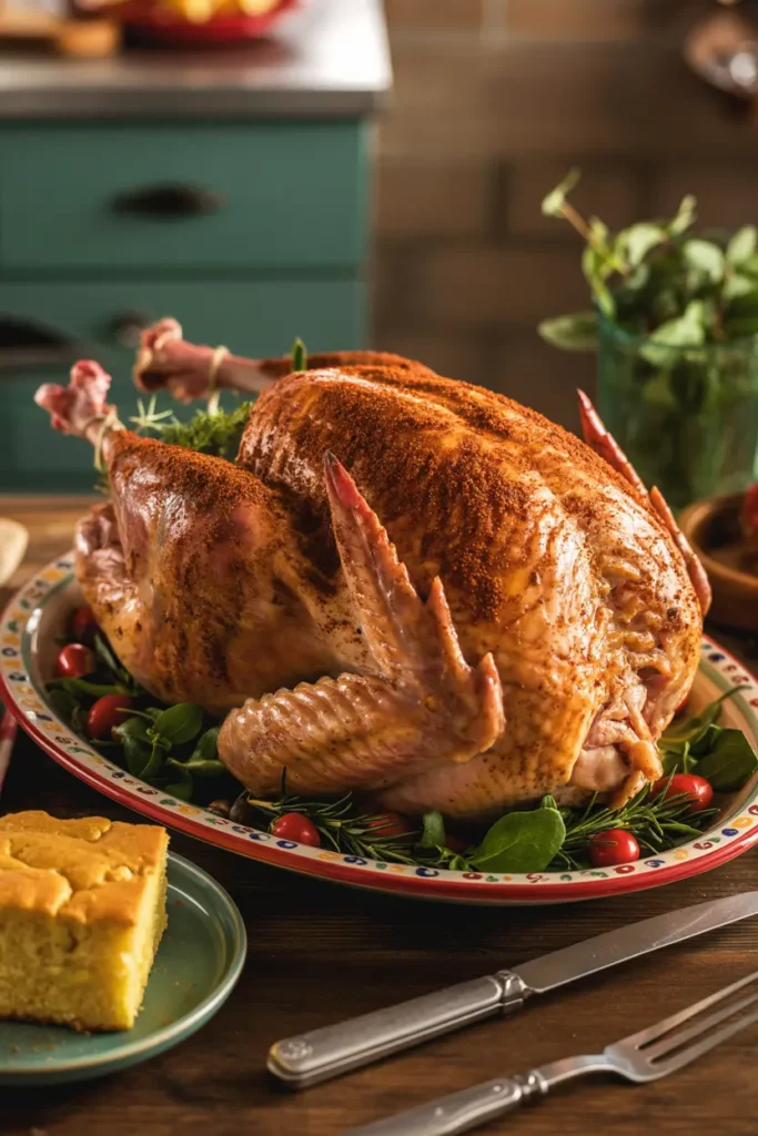 Cajun Spiced Butter Turkey