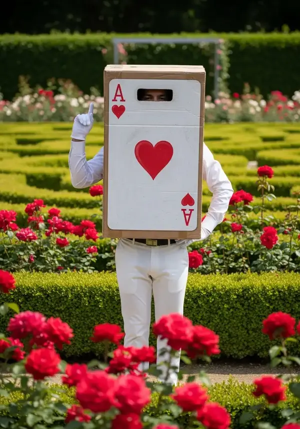 Card soldier costume