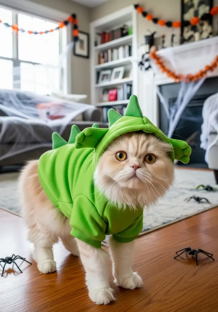 Cat dinosaur costume