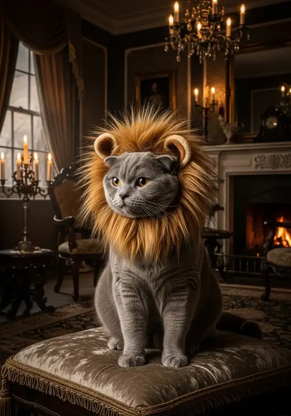 Cat lion costume