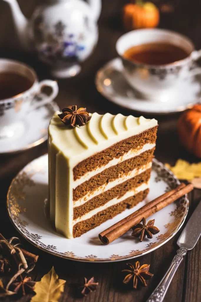 Chai spice cake